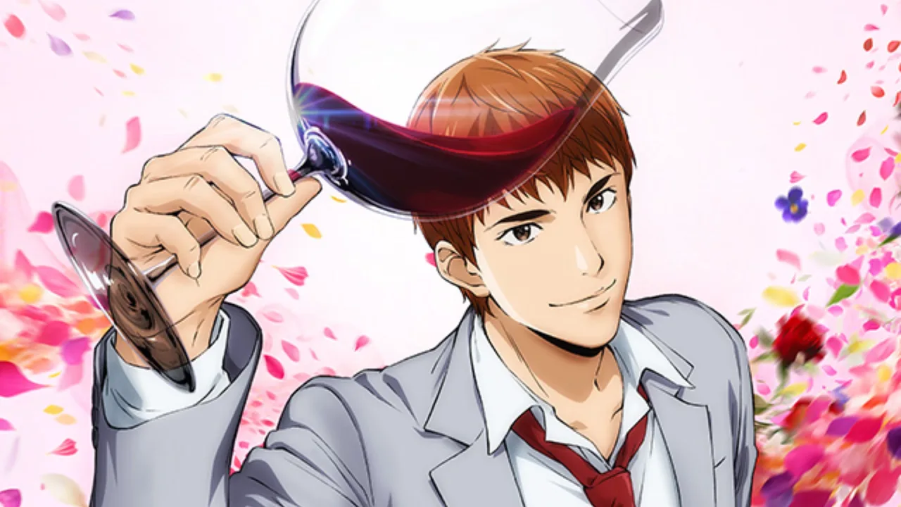 Imagem ilustrativa: O Anime The Drops of God Estreia em Abril
