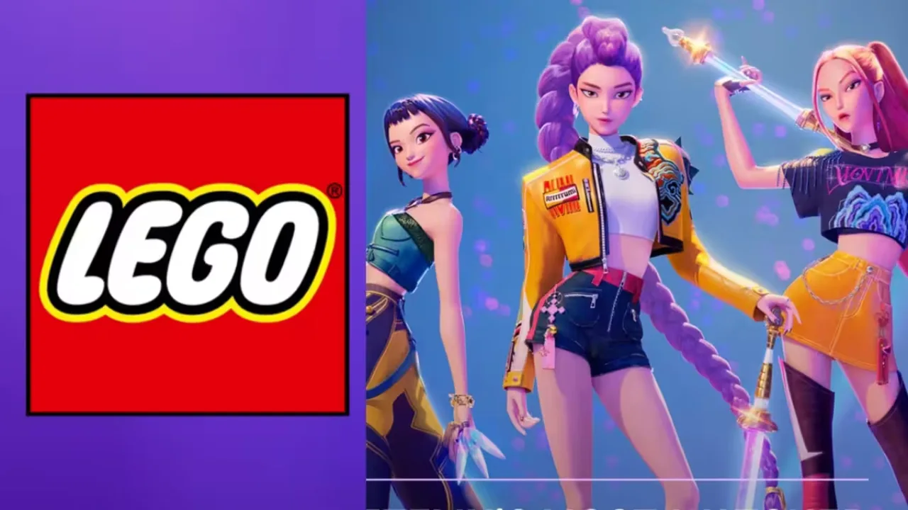 Imagem ilustrativa: LEGO e Netflix anunciam sets de Caçadores de Demônios KPop, primeiros lançamentos de produtos nesta