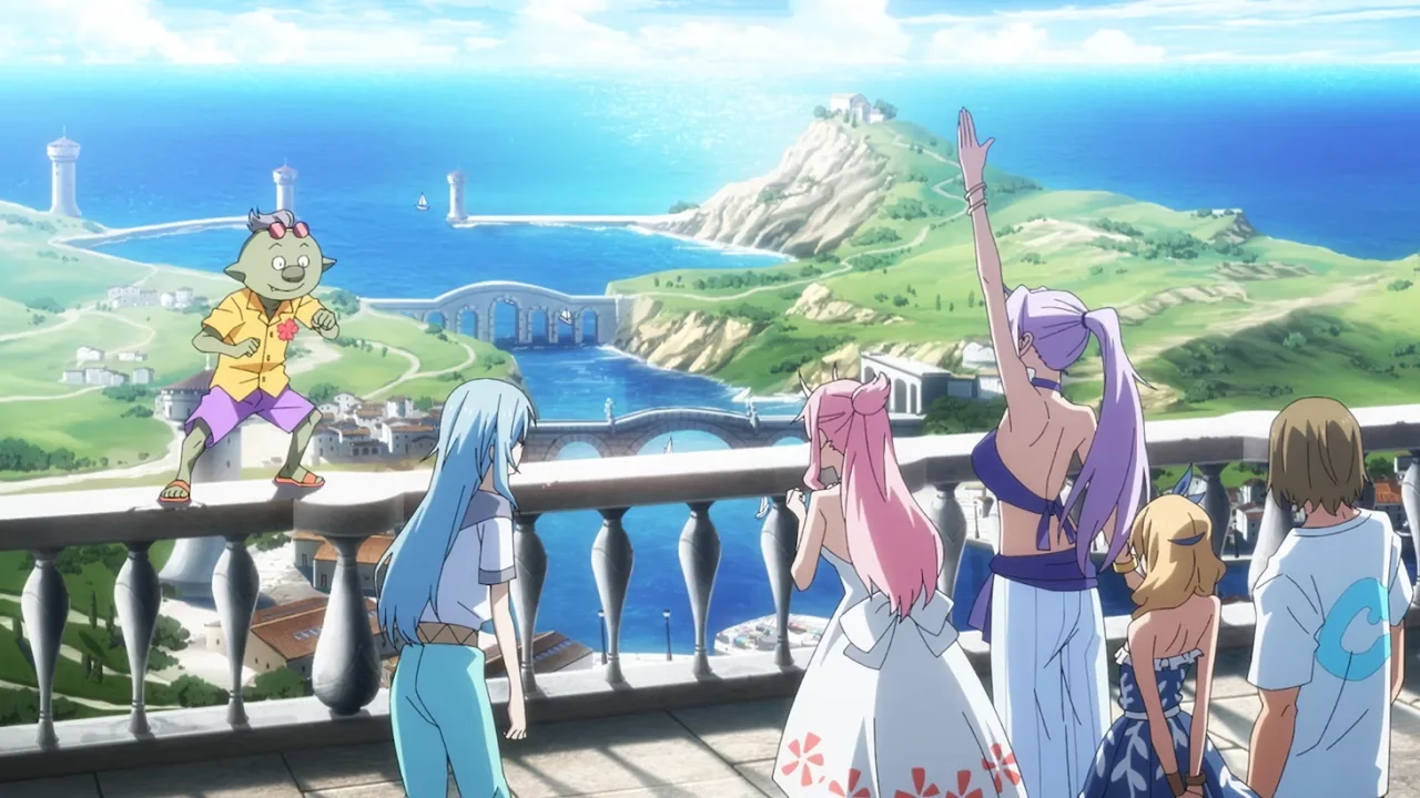 Imagem ilustrativa: Tensura Filme 2: Lágrimas do Mar Azure Revela 9 Novas Imagens de Prévia