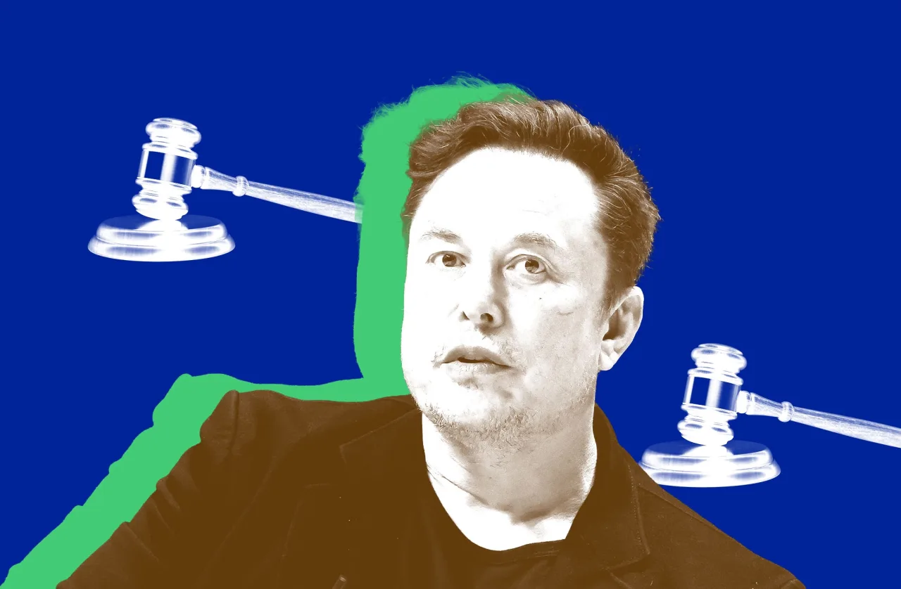Imagem ilustrativa: O maior inimigo de Elon Musk nos tribunais é o próprio Elon Musk