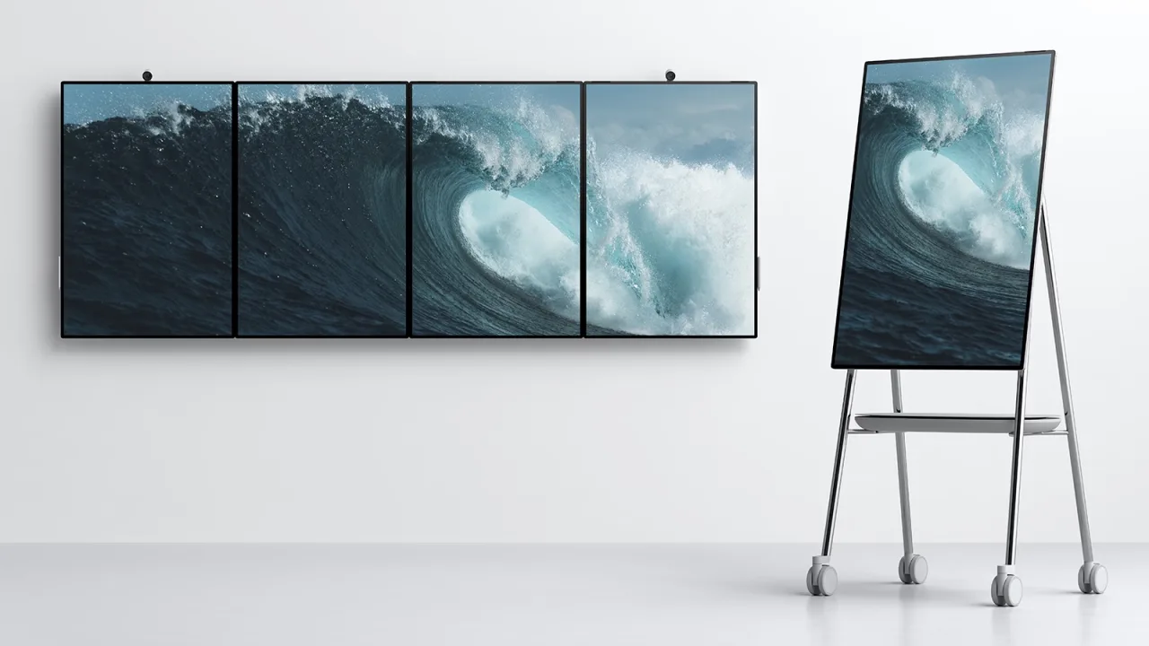 Imagem ilustrativa: Fim da linha: Microsoft desiste oficialmente dos gigantescos monitores Surface Hub