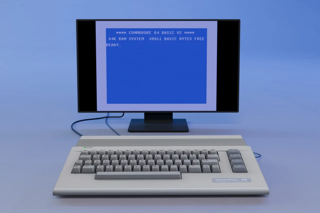 Imagem ilustrativa: O lendário Commodore 64 está de volta com um visual nostálgico e renovado