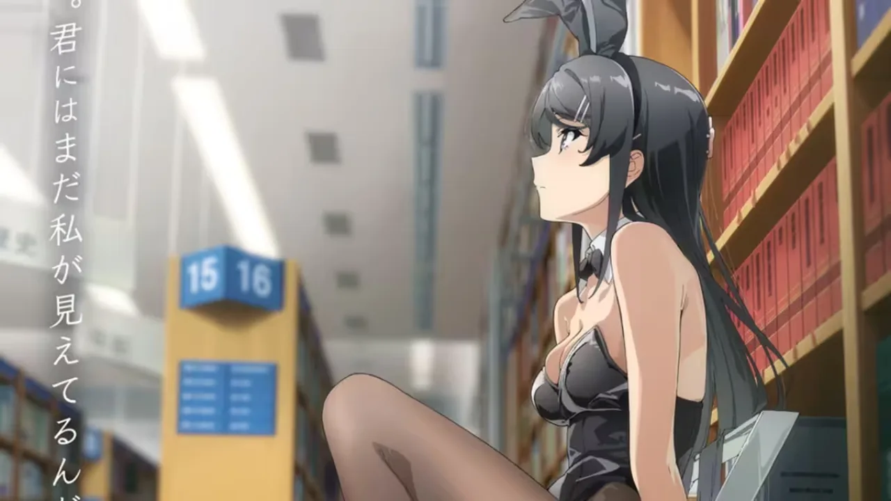 Imagem ilustrativa: Mai Sakurajima ganha visual comemorativo inédito em nova celebração de Rascal Does Not Dream