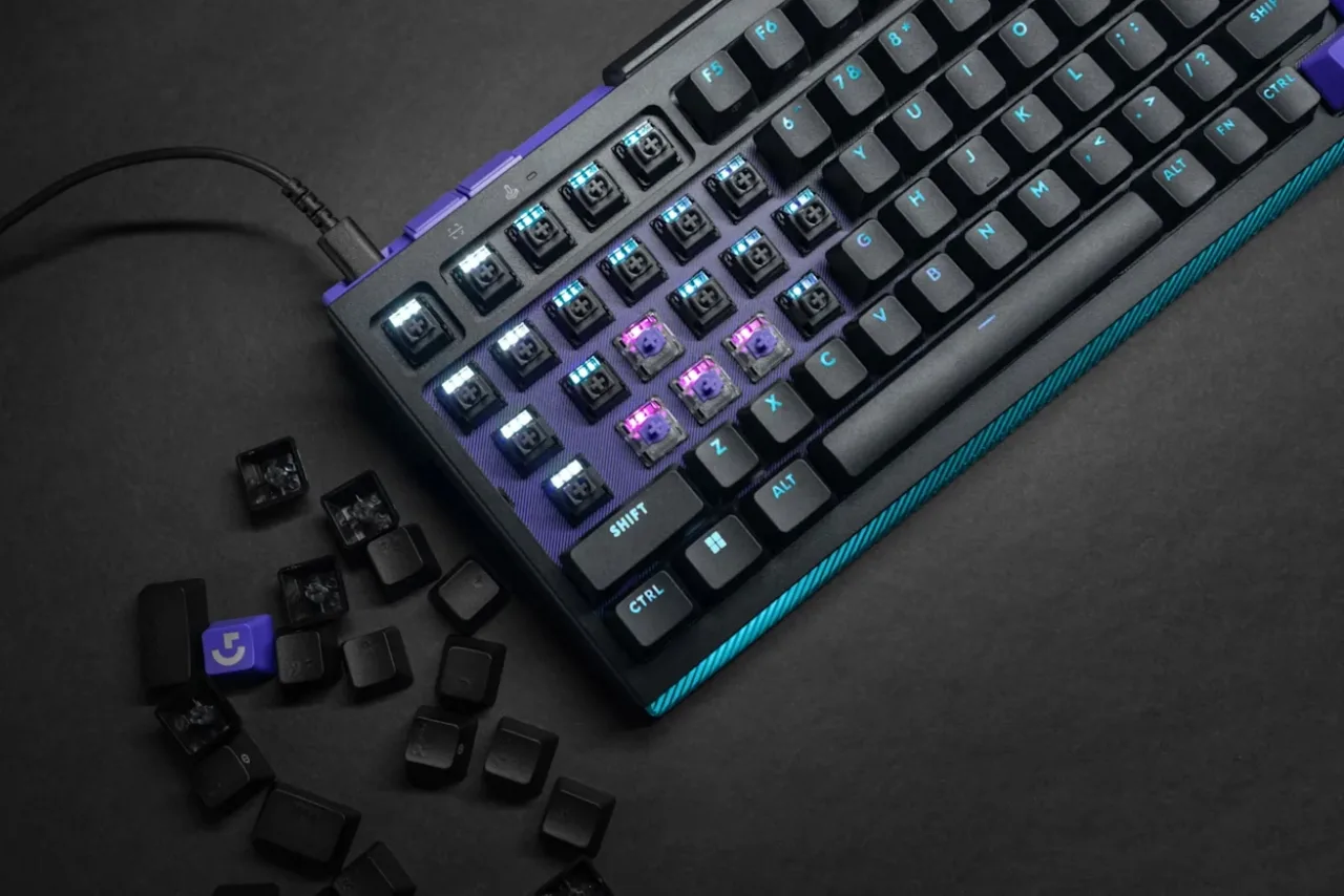 Imagem ilustrativa: O híbrido perfeito: Logitech une o melhor do mundo analógico e mecânico em um só teclado