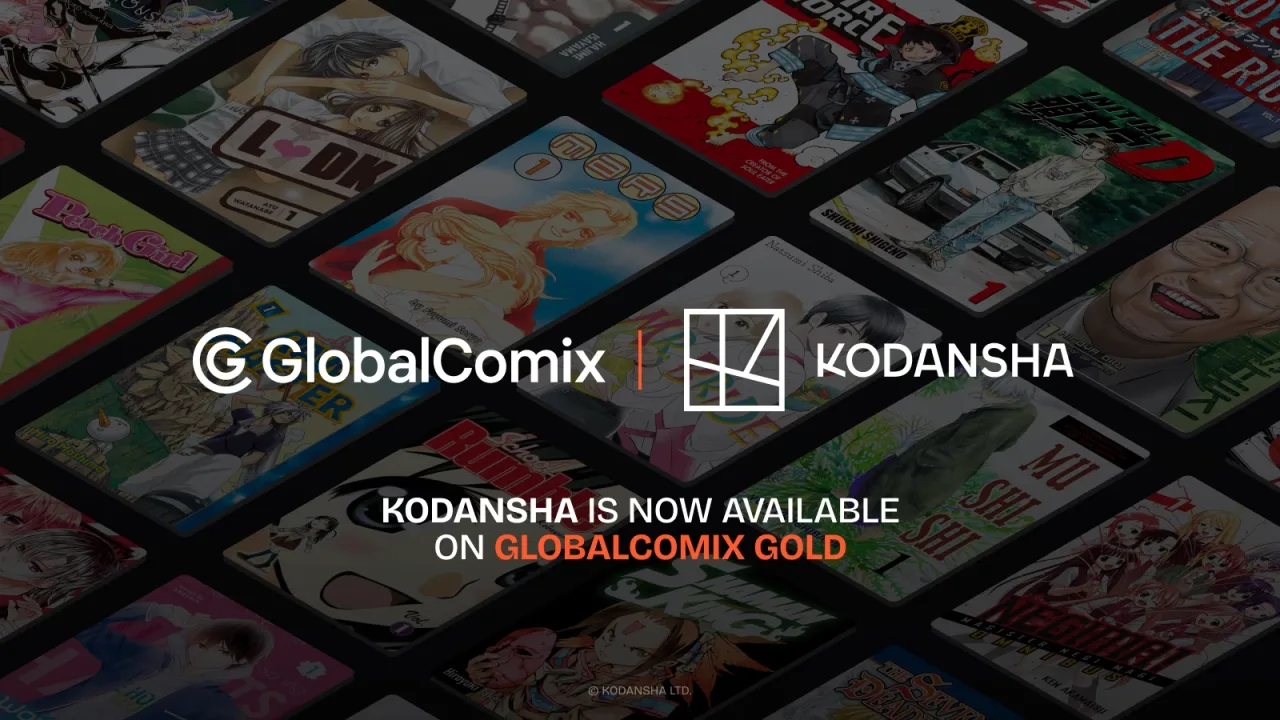 Imagem ilustrativa: GlobalComix expande catálogo com mais de 1.500 mangás da Kodansha em sua biblioteca por assinatura