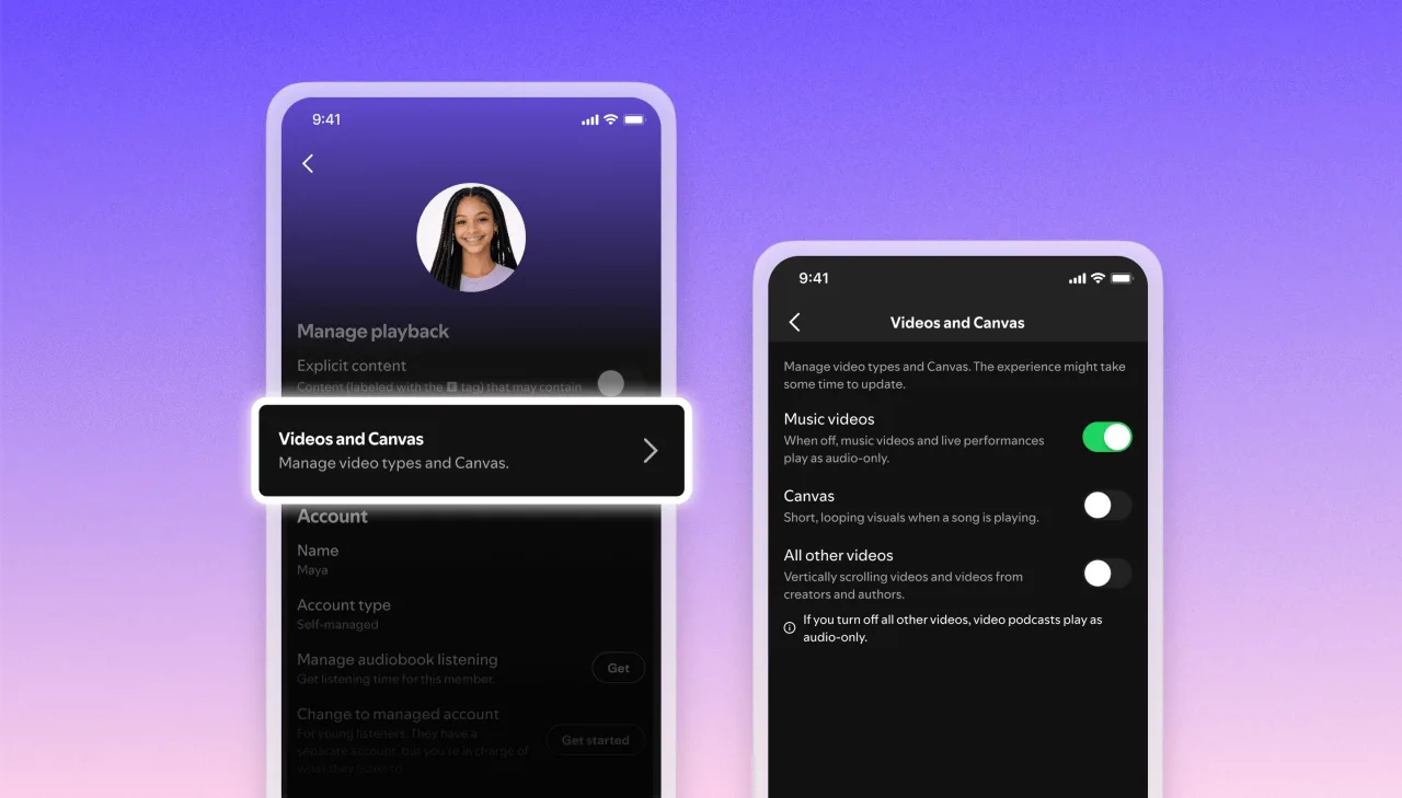 Imagem ilustrativa: Adeus, vídeos chatos: Spotify finalmente libera função para desativar reprodução automática