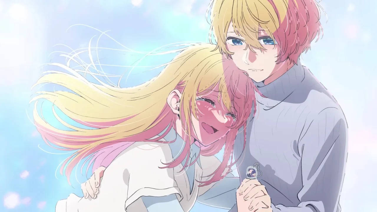 Imagem ilustrativa: Oshi no Ko: 3ª temporada ganha trailer explosivo e visual inédito destacando Aqua e Ruby