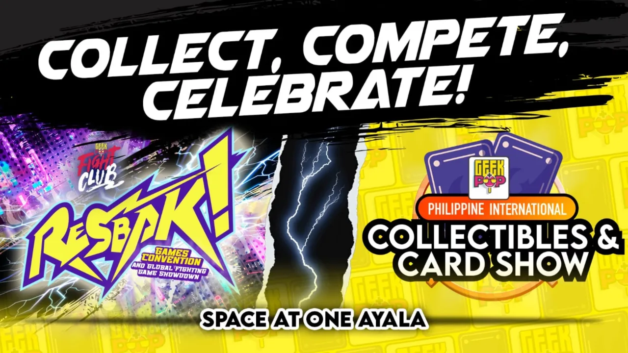 Imagem ilustrativa: Geek+Pop e Resbak: A feira definitiva de card games e jogos de luta aterrissa nas Filipinas em maio