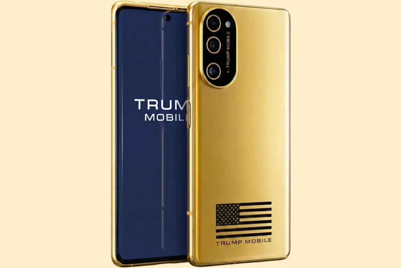 Imagem ilustrativa: O "Trump Phone" chegou: conheça o design polêmico do novo celular do ex-presidente