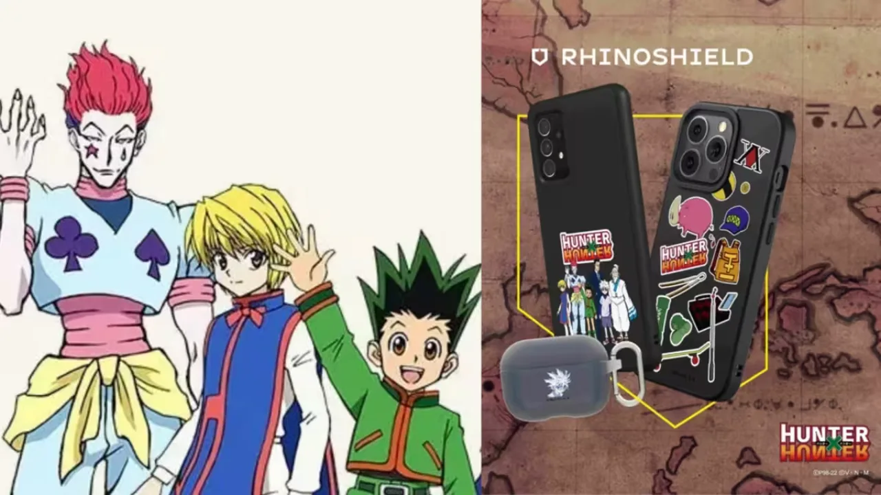 Imagem ilustrativa: RHINOSHIELD lança coleção épica de acessórios inspirada em Hunter x Hunter