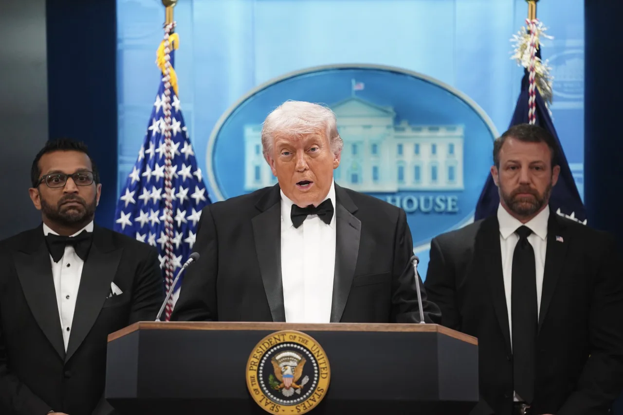 Imagem ilustrativa: Trump transforma polêmica do jantar da Casa Branca em palanque eleitoral