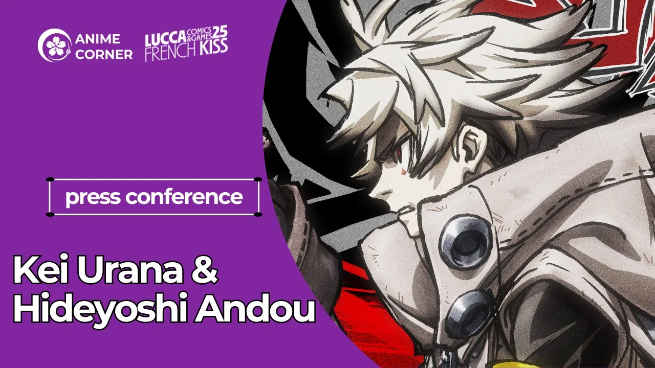 Imagem ilustrativa: Bastidores de Lucca 2025: O encontro exclusivo com Kei Urana e Hideyoshi Andou