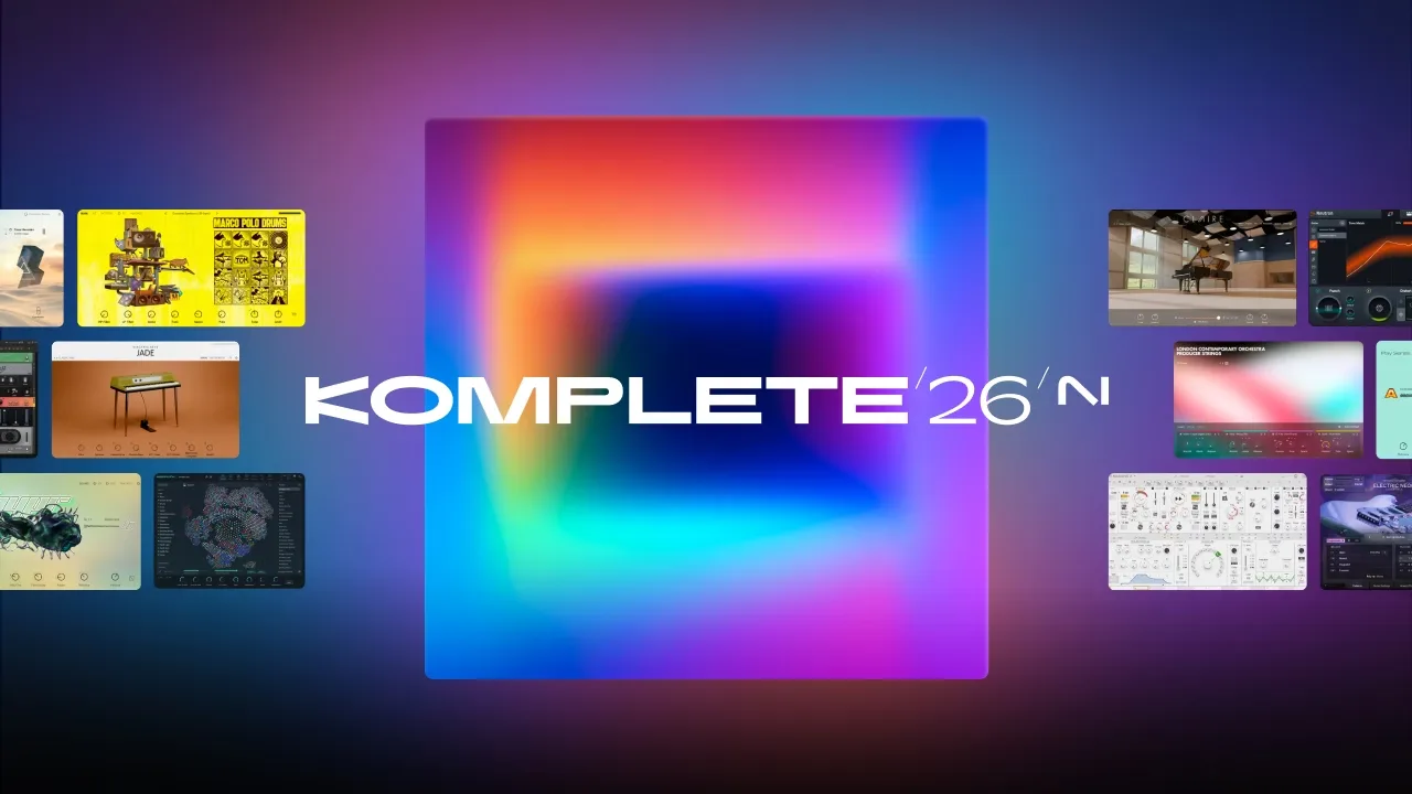 Imagem ilustrativa: Komplete 26: Native Instruments aposta em sintetizadores bizarros e pianos experimentais na nova col