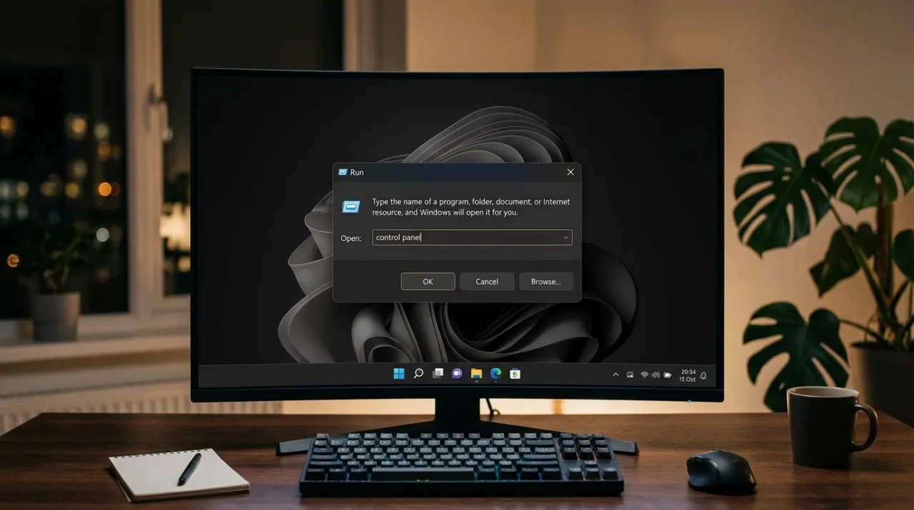Imagem ilustrativa: Windows 11: Microsoft renova menu "Executar" com visual moderno e modo escuro